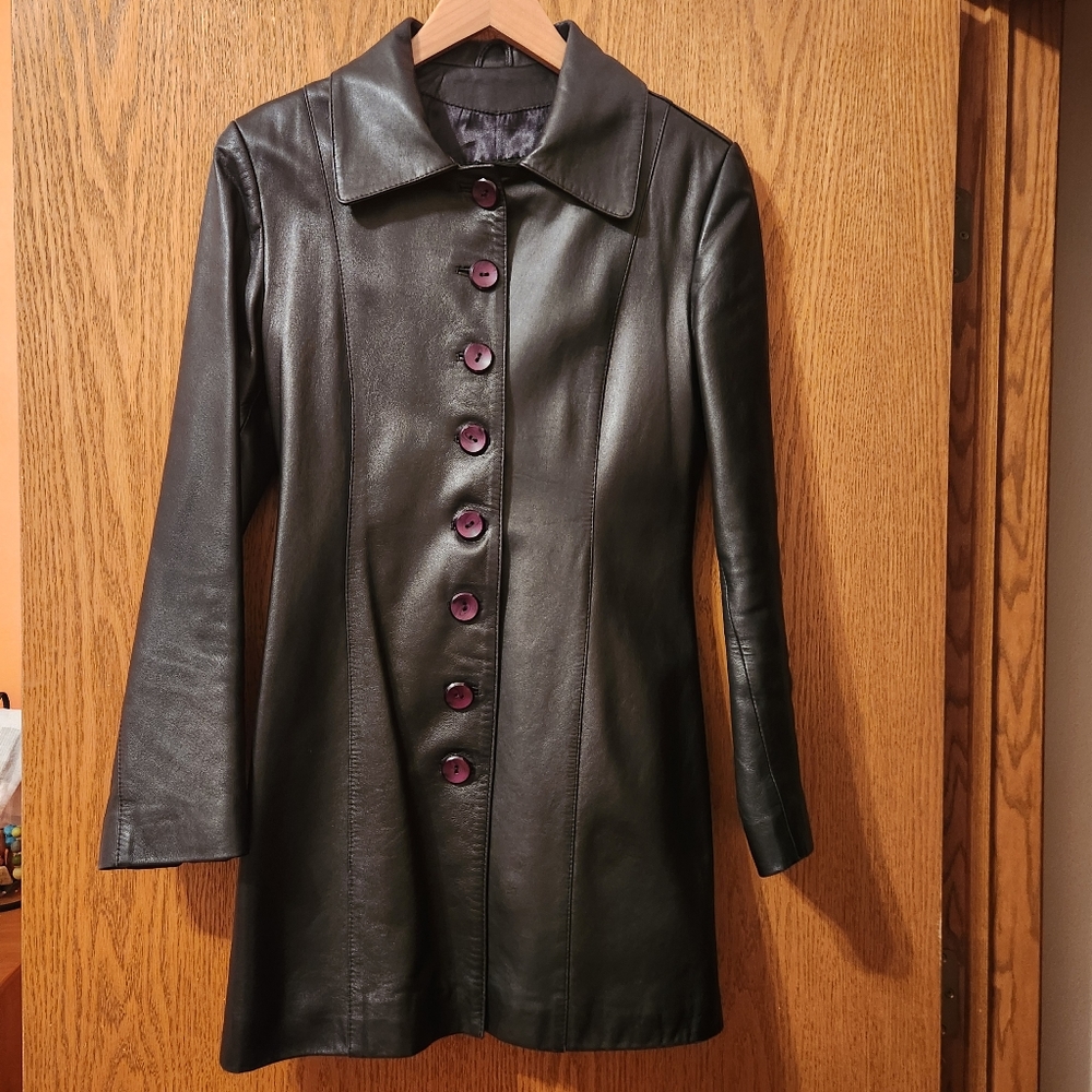 Leather Jacket. Made in Italy 🇮🇹. Good condition